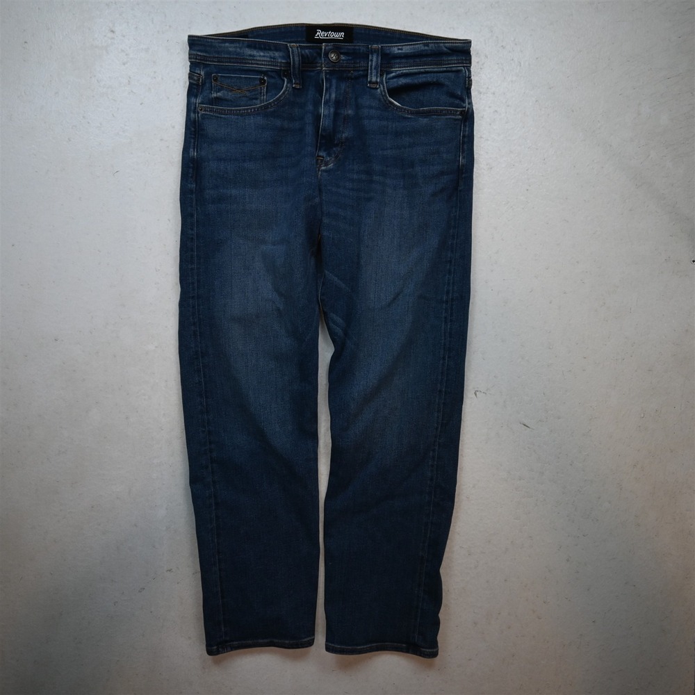Revtown 33x30 Medium Stretch Denim Automatic Relaxed Mens Jeans